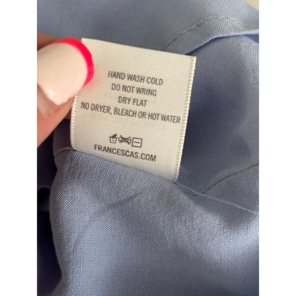 Blue Pair Women’s Light Blue Strappy Lined‎ Summer Sleeveless Dress Size XS - Picture 7 of 8